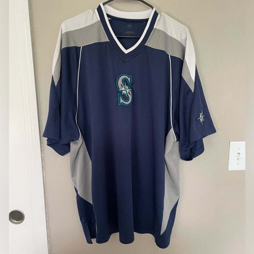 Vintage Warmup Mariners Tee